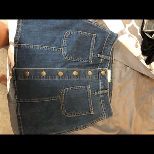 Altard state jean skirt!